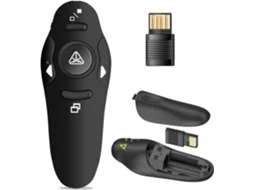 Apresentador Sem Fio Controle Remoto Usb Powerpoint Ppt Clicker Laser Pointer Rf 2.4Ghz GERTIZ