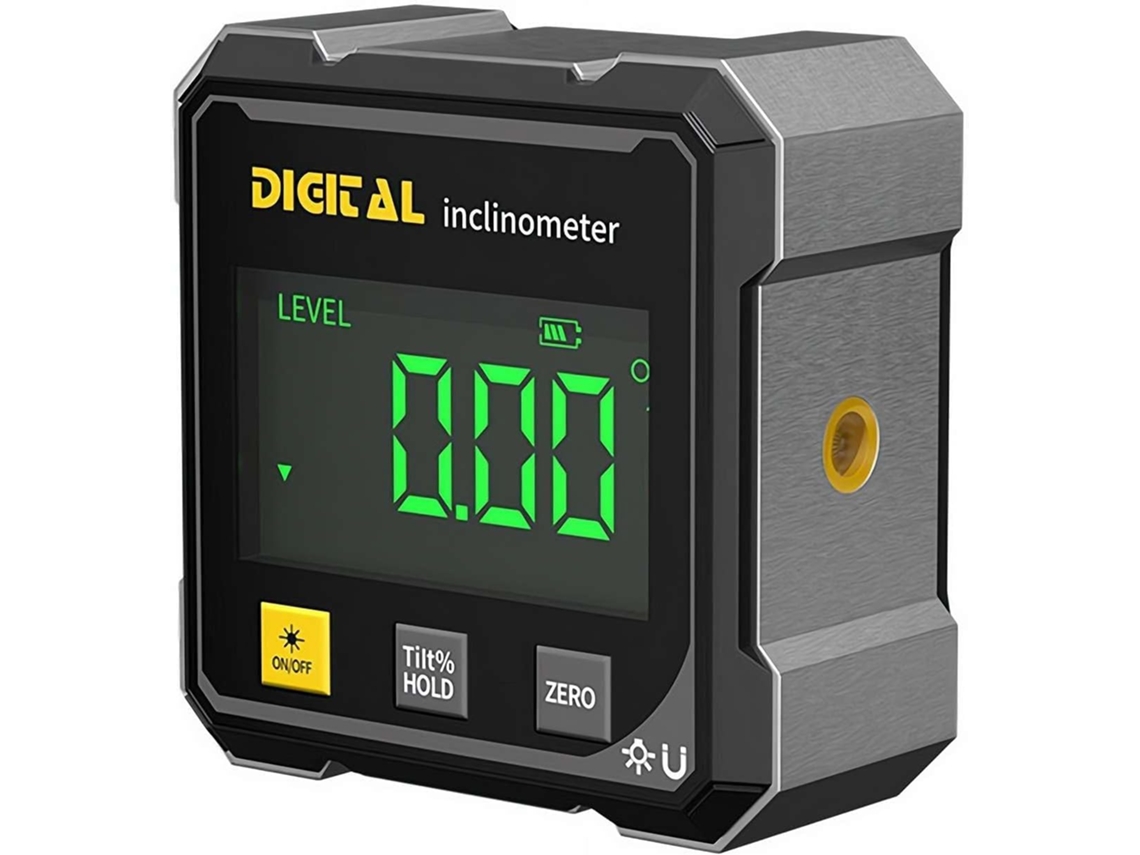 Transferidor Digital Modelo Mais Recente De 2025 Com Laser Eletrônico, Transferidor Magnético Forte De 4 Lados
