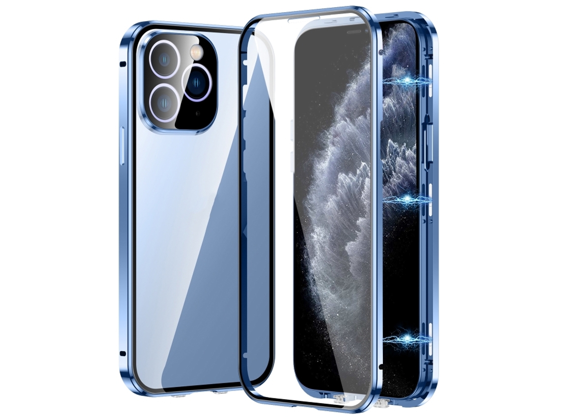 Capa De Vidro Temperado Hd Para Iphone 11 Pro - Fecho Magnético Duplo