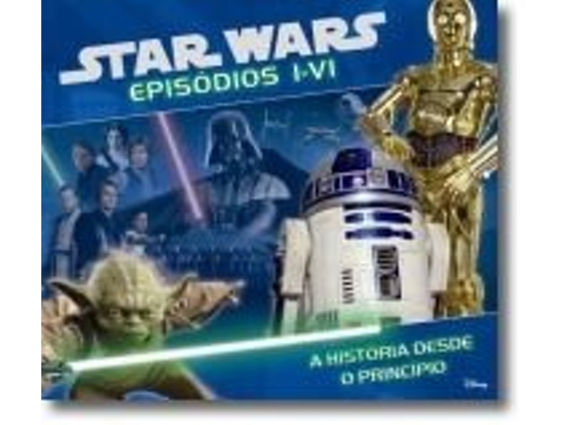 Livro Star Wars Episódios I-VI de Lucas Films Ltd