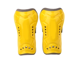 Espinilleras de Fútbol S/MARCA para Niños, Proteção, Hebilla, Amarelo
