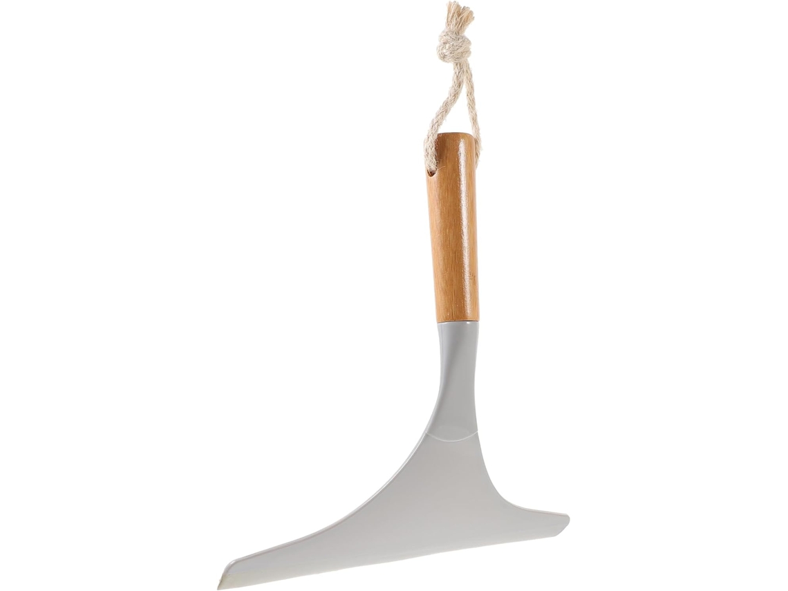 Rodo De Janela Ergonômico Feito De Madeira, Plástico E Silicone.