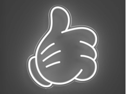 Fita LED YELLOWPOP Disney GloveThumb