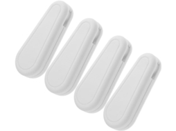 Puxador De Cordão Em Abs Branco, Conjunto De 4 Peças Para Cortinas