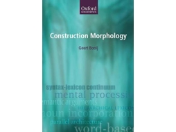 Livro Construction Morphology de Geert Booij (Inglês)