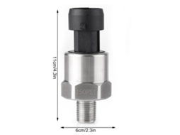 Transdutor Sensor De Pressão Inox 150psi Óleo Ar Água