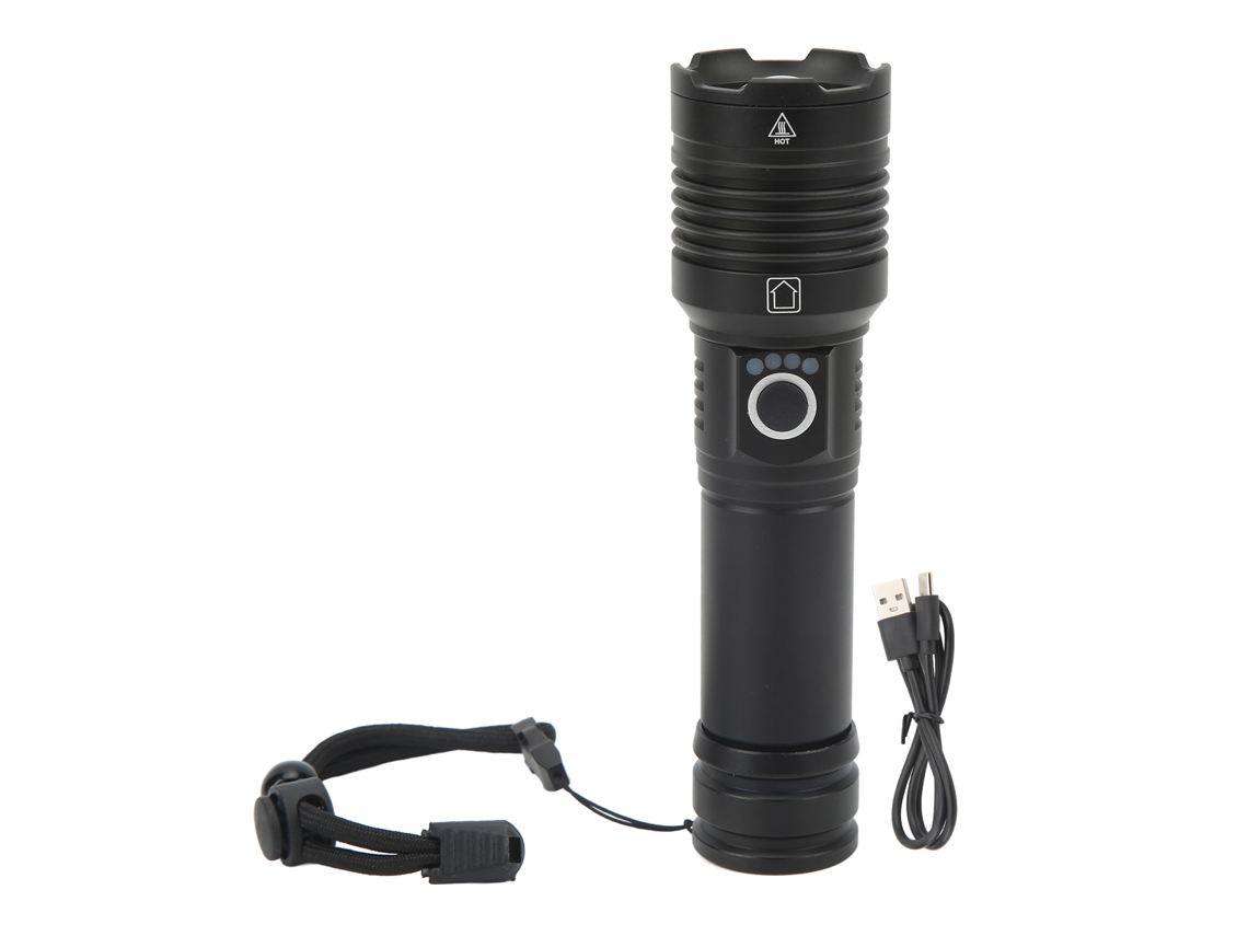 Lanterna Xph160 De Liga De Alumínio Ipx4 À Prova Dágua 1800lm Tipo C Recarregável Com Função De Memória Aquaforge