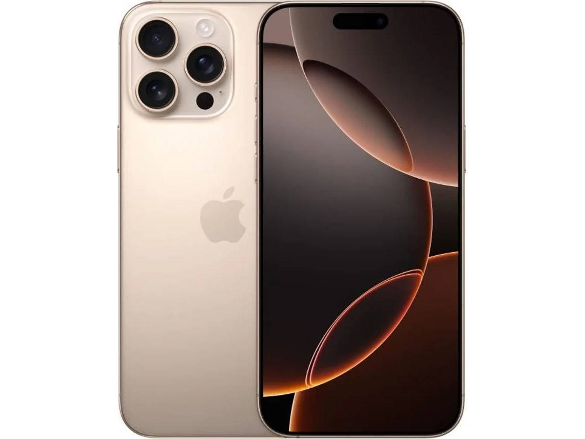 iPhone 16 Pro Max APPLE (Recondicionado Flippers Sinais de Uso - 6.9''- 512 GB - Deserto Titânio)