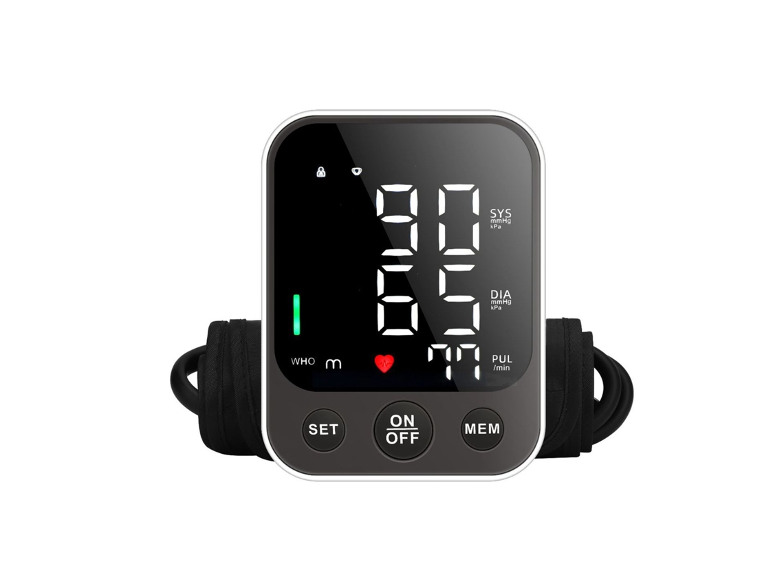 Monitor de Pressão Arterial Inteligente com Ecrã Sensível Ao Toque Led XIAOMOYU