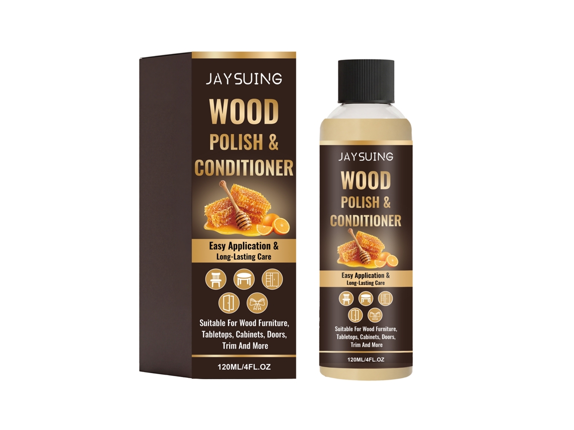 Limpa e cuida madeiras com produto de polimento e proteção natural LAXISCREED