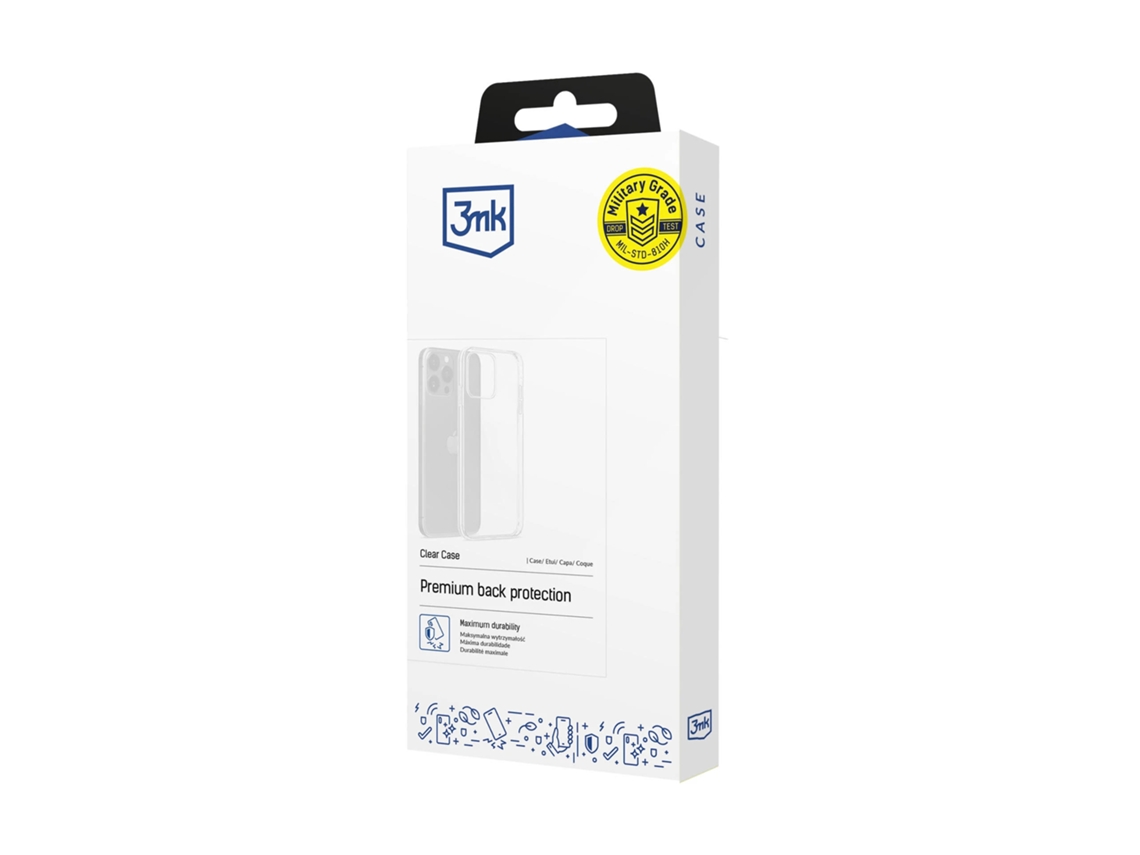 Capa Transparente 3mk Para Samsung Galaxy A27 5g Com Proteção Contra Impactos.