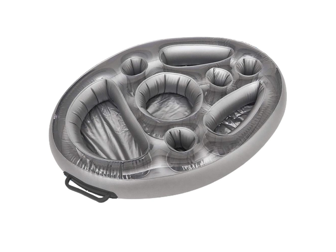 Suporte para Copos Infláveis de Festa de Verão com Múltiplos Buracos
