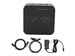Duplicador De Ssd M.2 Estação De Docking Para Ssd Sata Usb C 5gbps Com Dois Compartimentos Cloner Plugue Eua