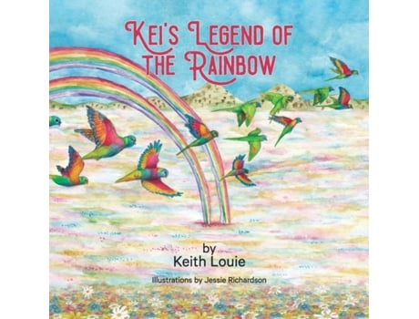 Livro Kei's Legend of the Rainbow Keith Louie (Inglês)