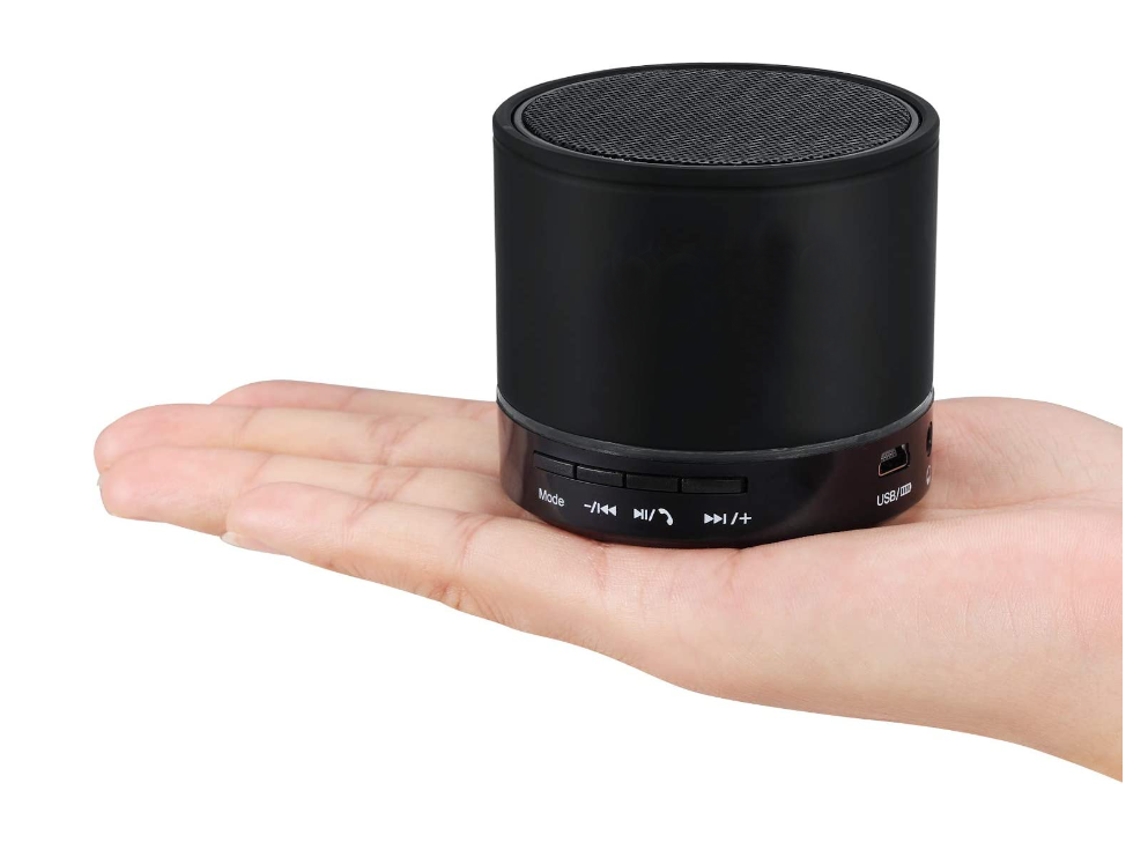 Coluna Bluetooth YIZHOOD Preto