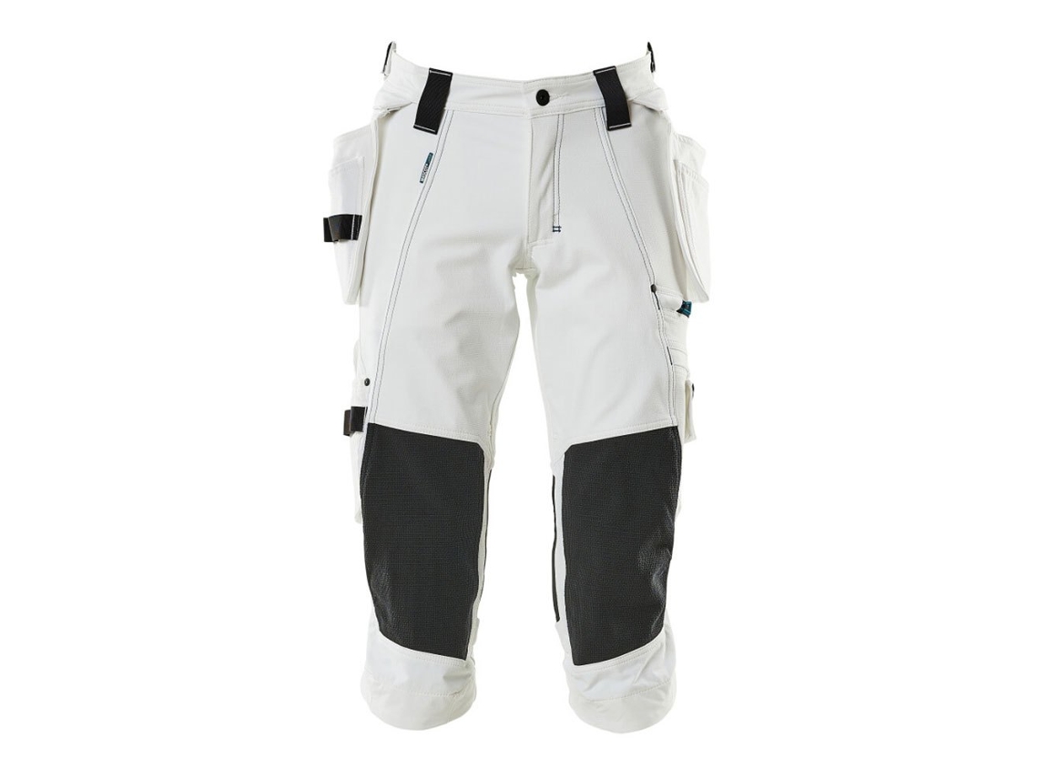 Calças Piratas Com Bolsos Pendurados Advanced 17049 Branco 54 MASCOT