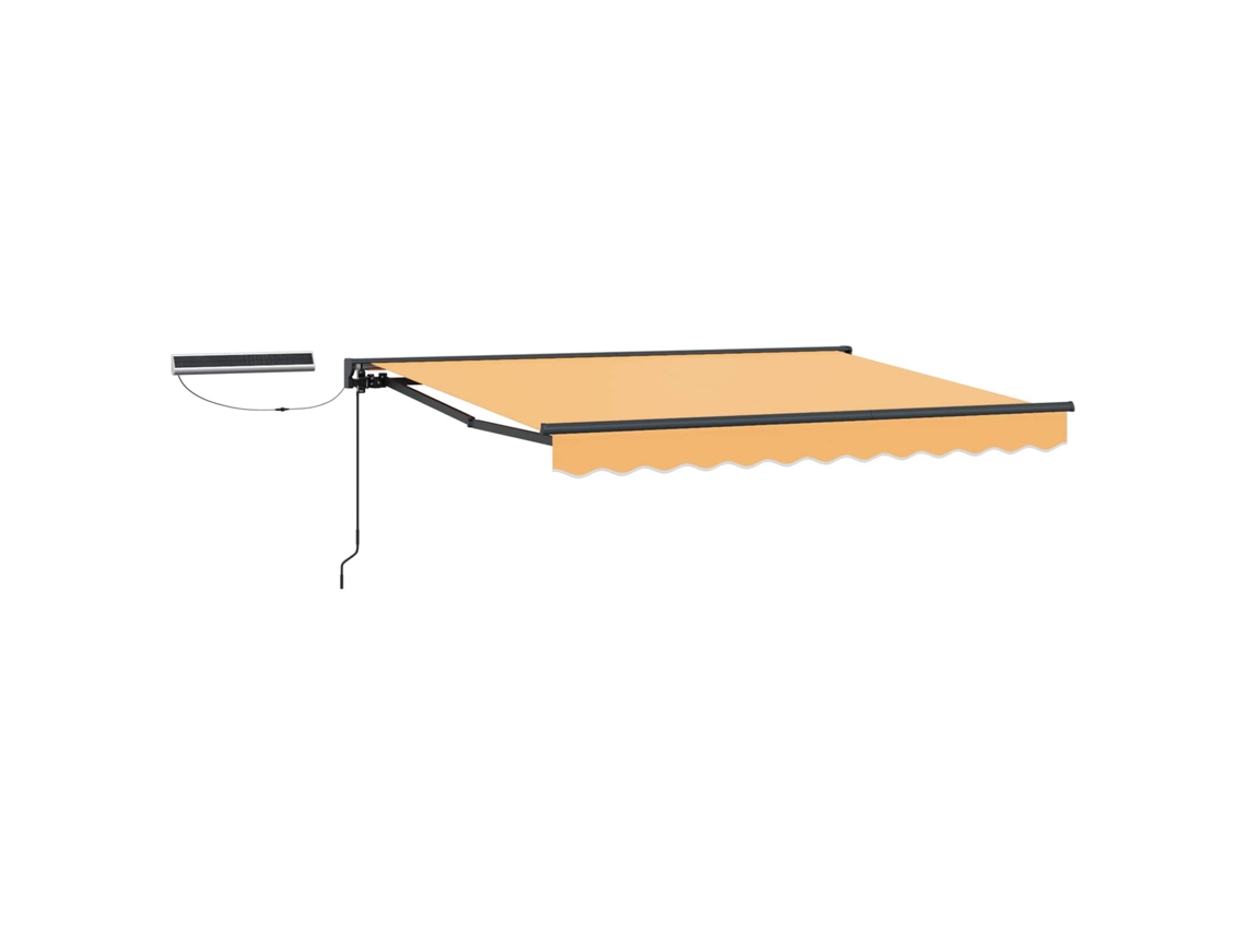 Vidaxl Toldo Retrátil Elétrico Areia 4 X 2 M