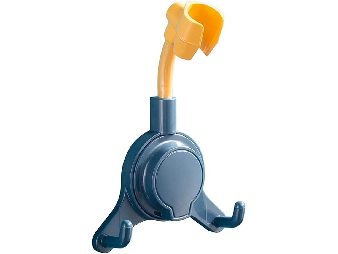 Soporte Para Ducha Ajustável 360 Graus Com Ventosa Montagem Sem Furar Material Abs Resistente Acessório De Banheiro