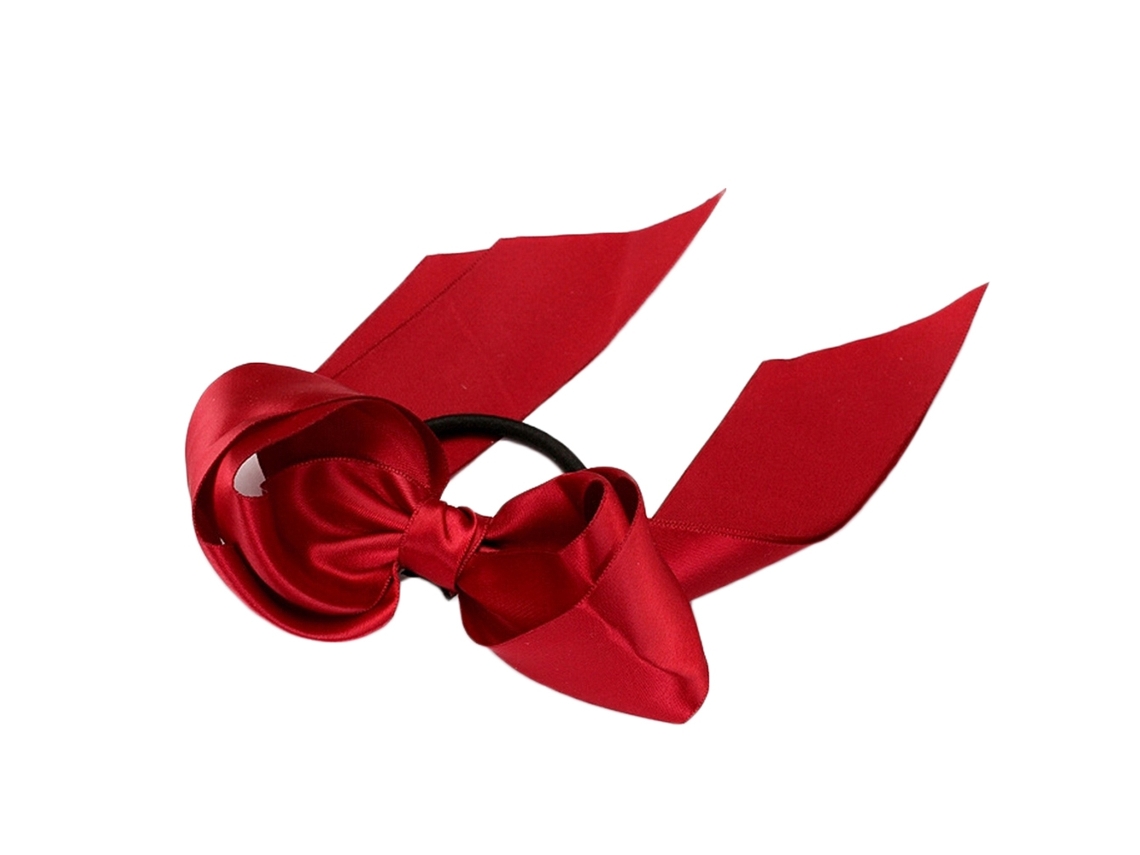 Elastic Hairband Com Laço Doce Elástico