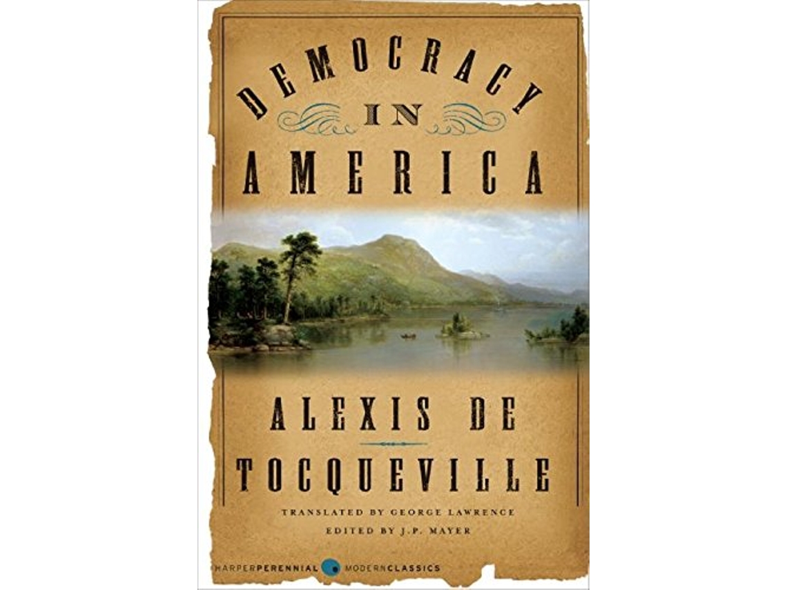 Livro Democracy in America de Alexis de Tocqueville (Inglês)