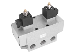 Válvula Direcional Solenoide De 3 Vias E 5 Posições Com Controlo Elétrico Laxiscreed