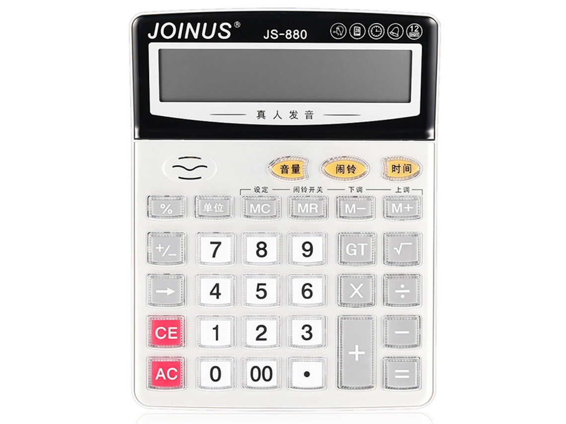 Calculadora Portátil Com Cálculo Básico E Resposta Automática