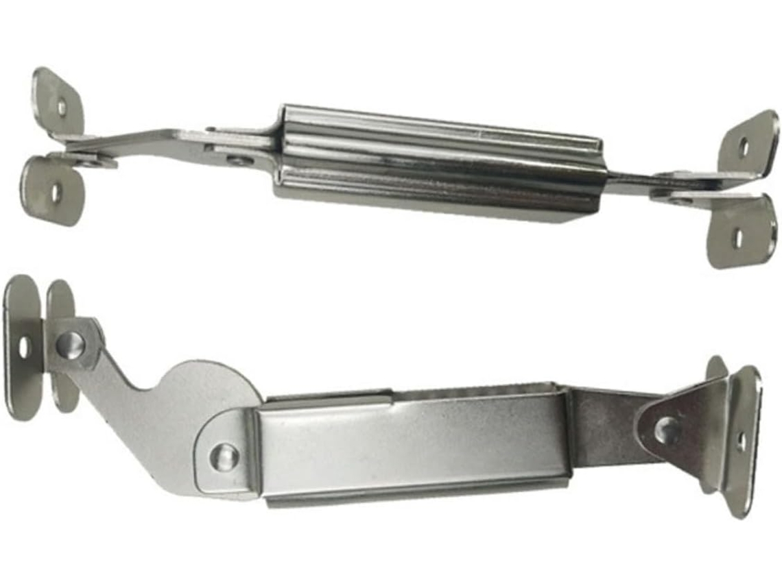 2 Dobradiças De Ferro Para Armário, Reforçadas E Silenciosas, Com