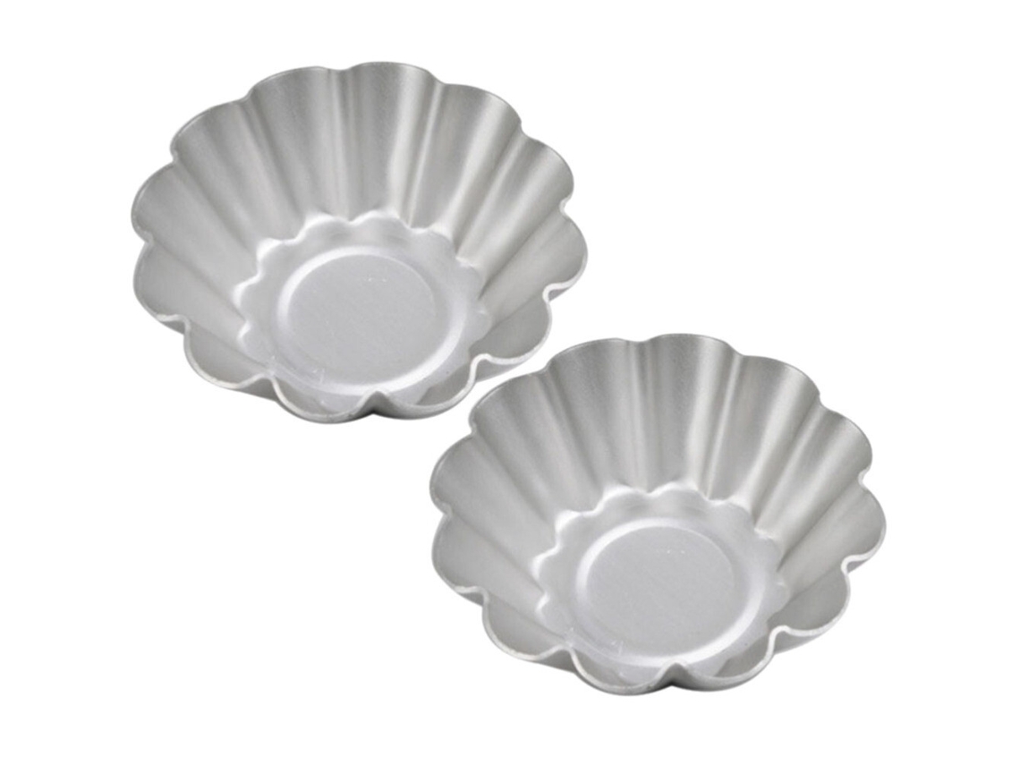 2 Peças Mini Formas para Cheesecake Torta Antiaderente Ovo para Assar SUNNY SPACES