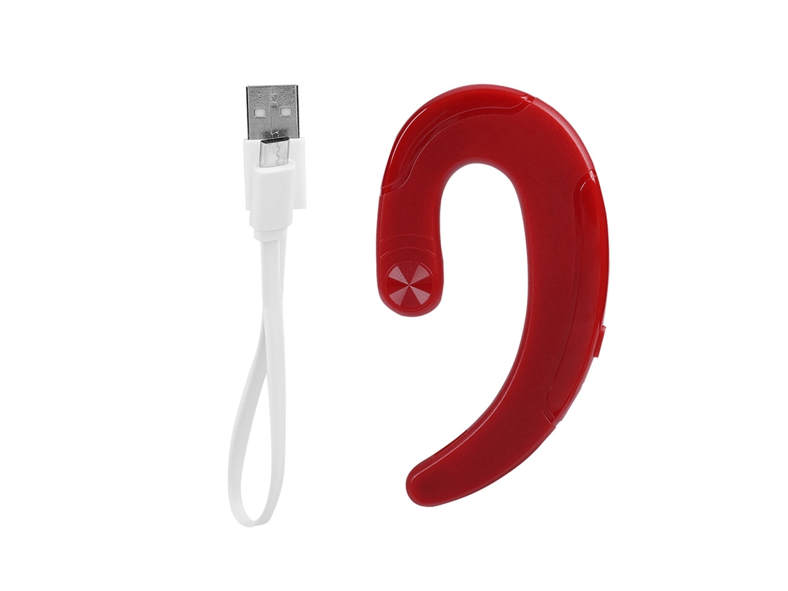 Fones de Ouvido Bluetooth Hbq q25 Fones de Ouvido Bluetooth (vermelho) EOOCOO (estéreo Sem Fio)