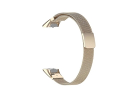 Pulseira Milanese Para Samsung Galaxy Fit Sm-r370 (rosa)