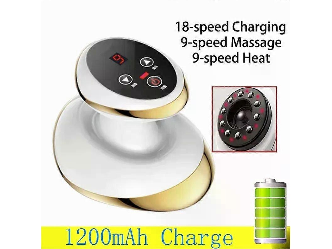 Escova De Massagem Elétrica Universal Meridian Para Dragagem Corporal, Ventosaterapia E Raspagem, Massageador Abdominal E De Costas Doméstico.