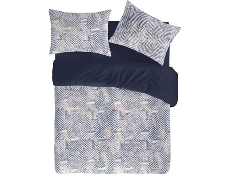 Capa de Edredão  Rahin (Azul - 155x220 cm - Algodão)