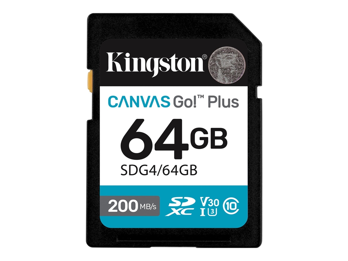SDXC Kingston Canvas Go+ G4 64GB