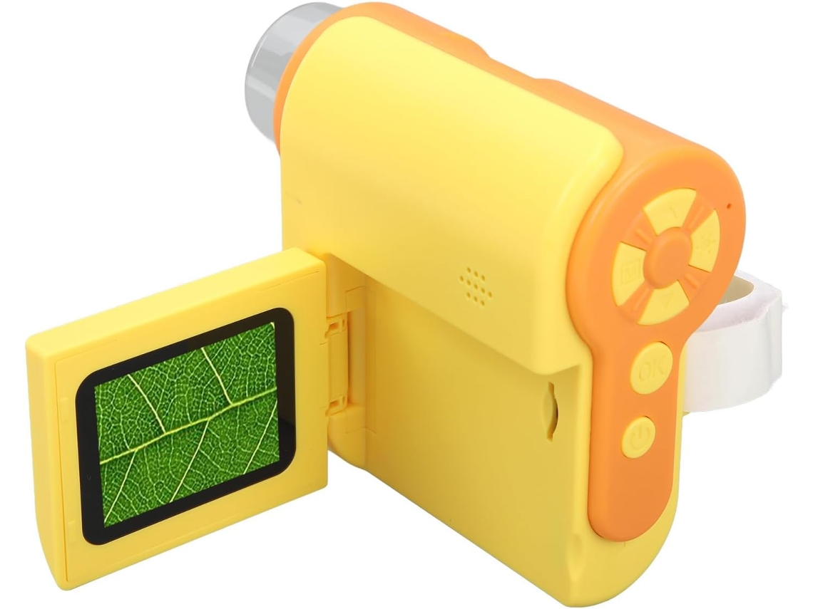 Microscópio Digital Infantil Com Câmera De Exploração 1000x E Ampliação.