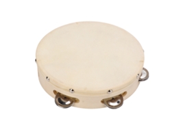 Laxiscreed Tambor De Mão Infantil Em Madeira De 8 Polegadas Para Percussão Educativa