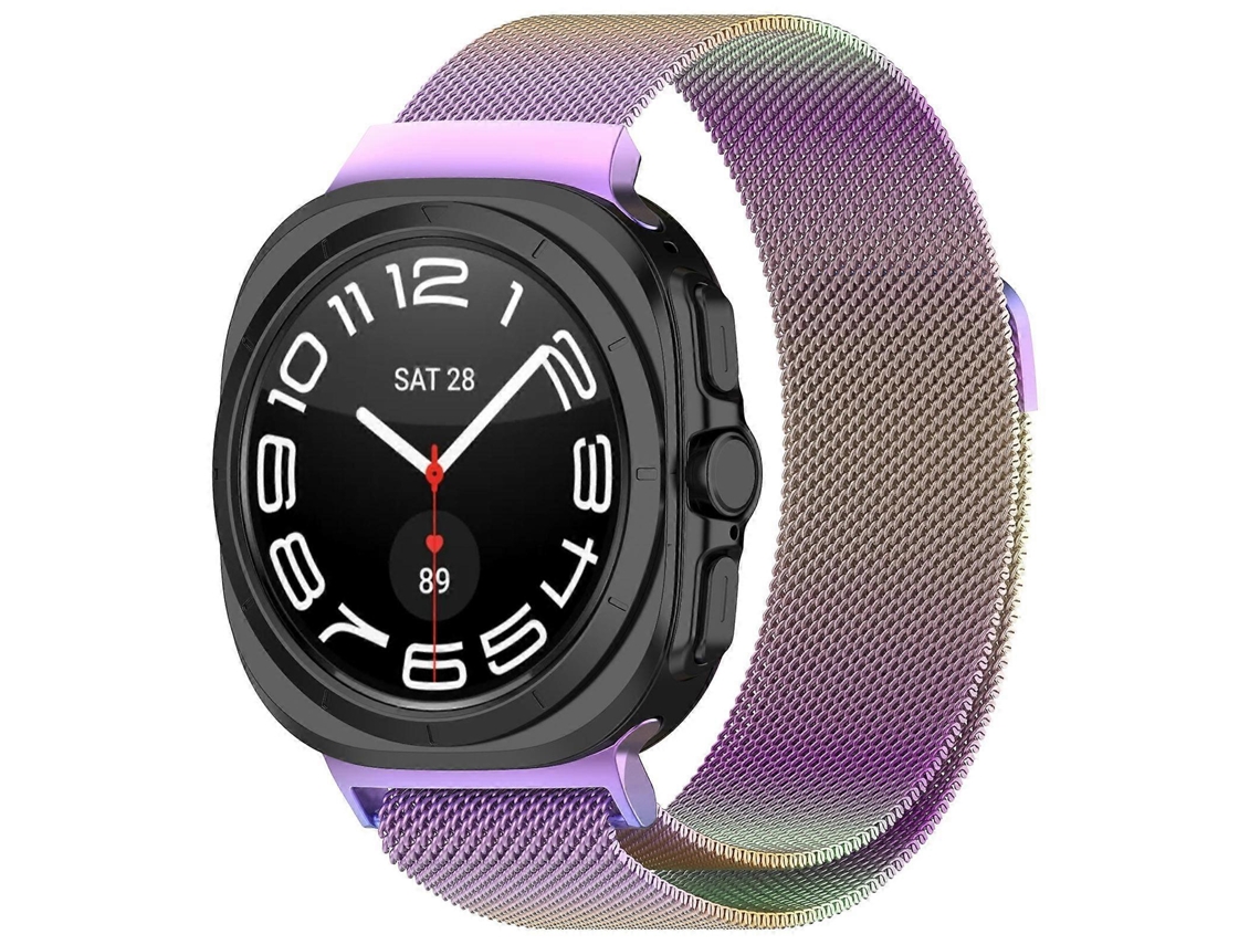 Pulseira Milan Magnética Em Aço Inoxidável Para Samsung Galaxy Watch 8 40/44mm