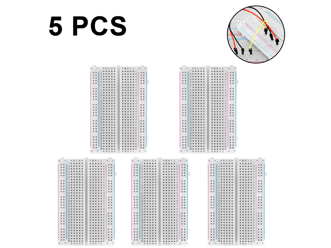 Conjunto de 5 Placas de Experimentação