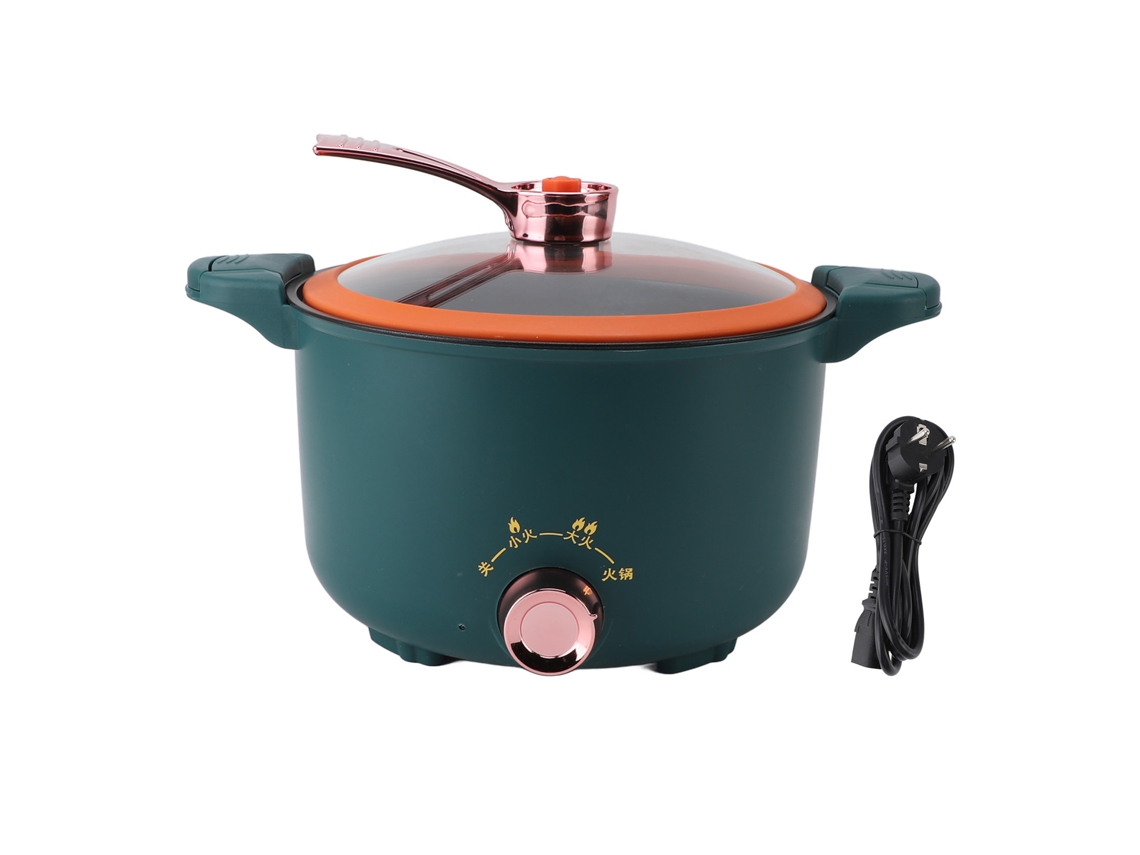 Panela de Pressão Micro Elétrica 4l 1000w Revestimento Cerâmico Antiaderente Econômica