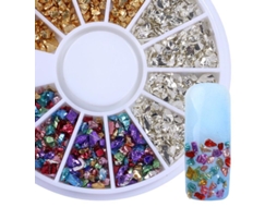 Acessórios Para Unhas Decoradas Com Strass, Cristais E Aplicações De Strass.