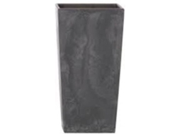 Vaso PROSPERPLAST Urbi Square Beton Efect (Cinzento - 40 x 40 x 75 cm)