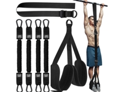 Suporte para Faixas AQUAFORGE 136 Kg ajustável para força e flexões