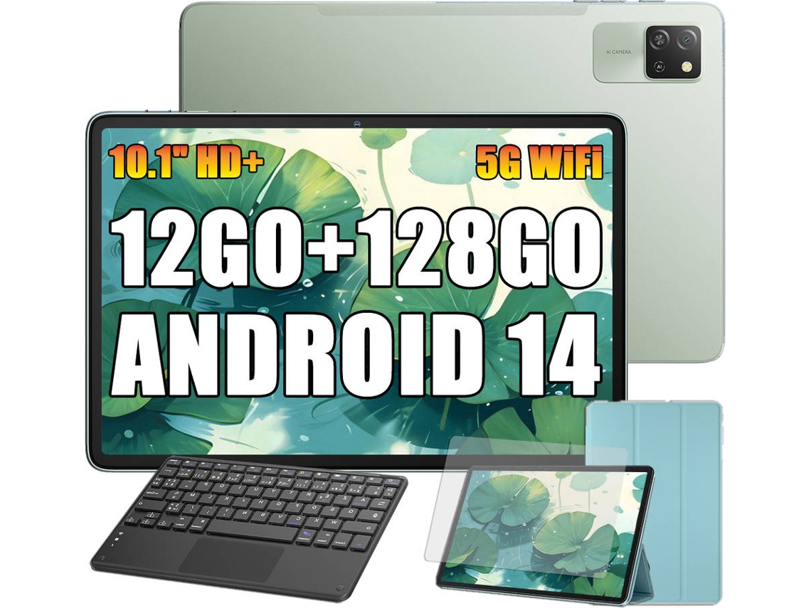 Tablet BLACKVIEW Tab 60 Pro Teclado K1 10.1'' 12 Gb 128 Gb Verde