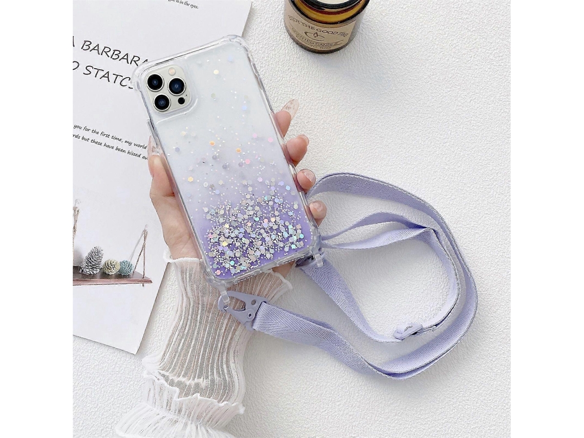 Lurelia Capa Com Cordão Iphone 14 Pro Max Tpu Pc Brilho