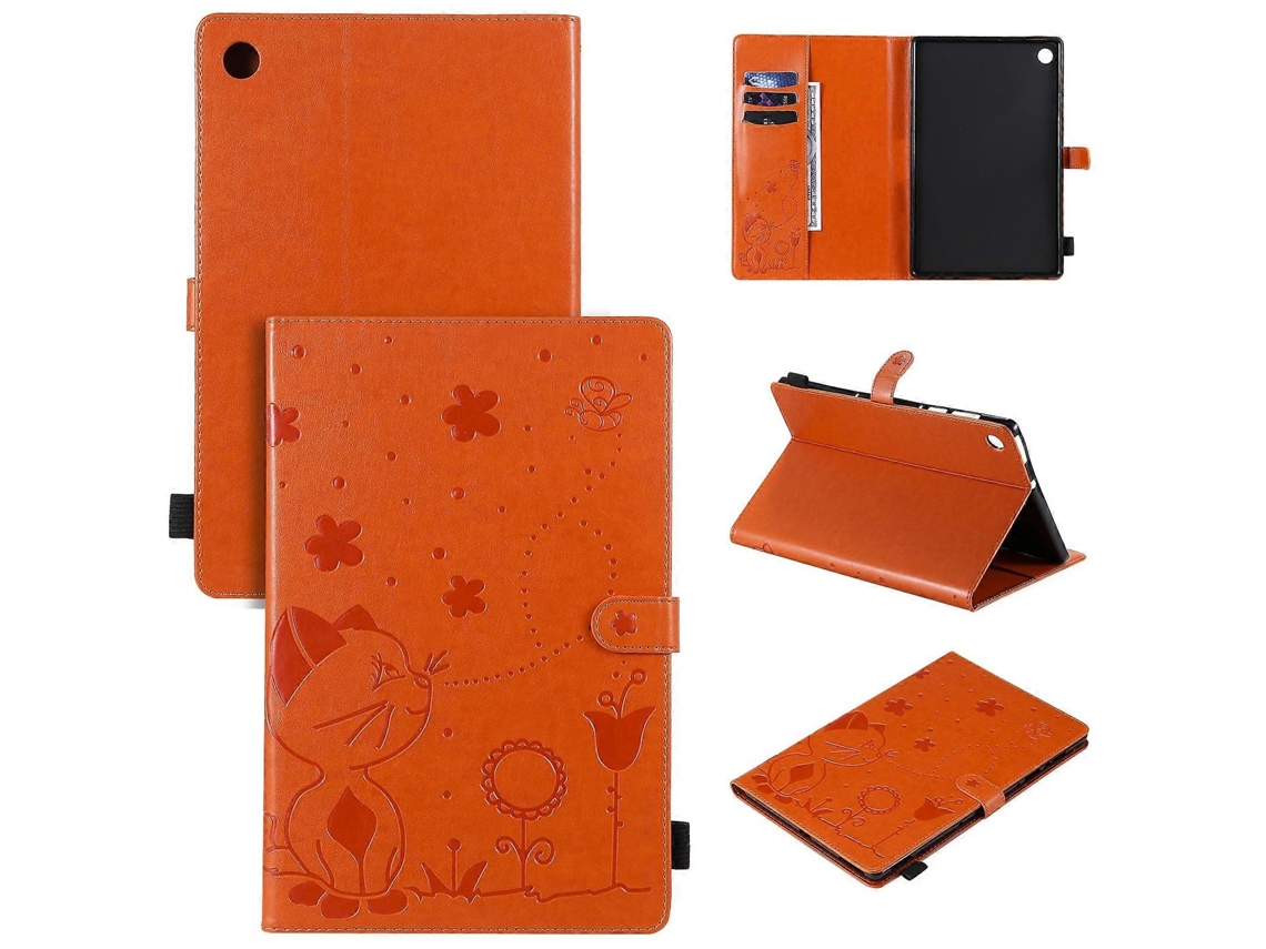 Capa de couro para Lenovo Tab M10 Plus TB X606f Webake