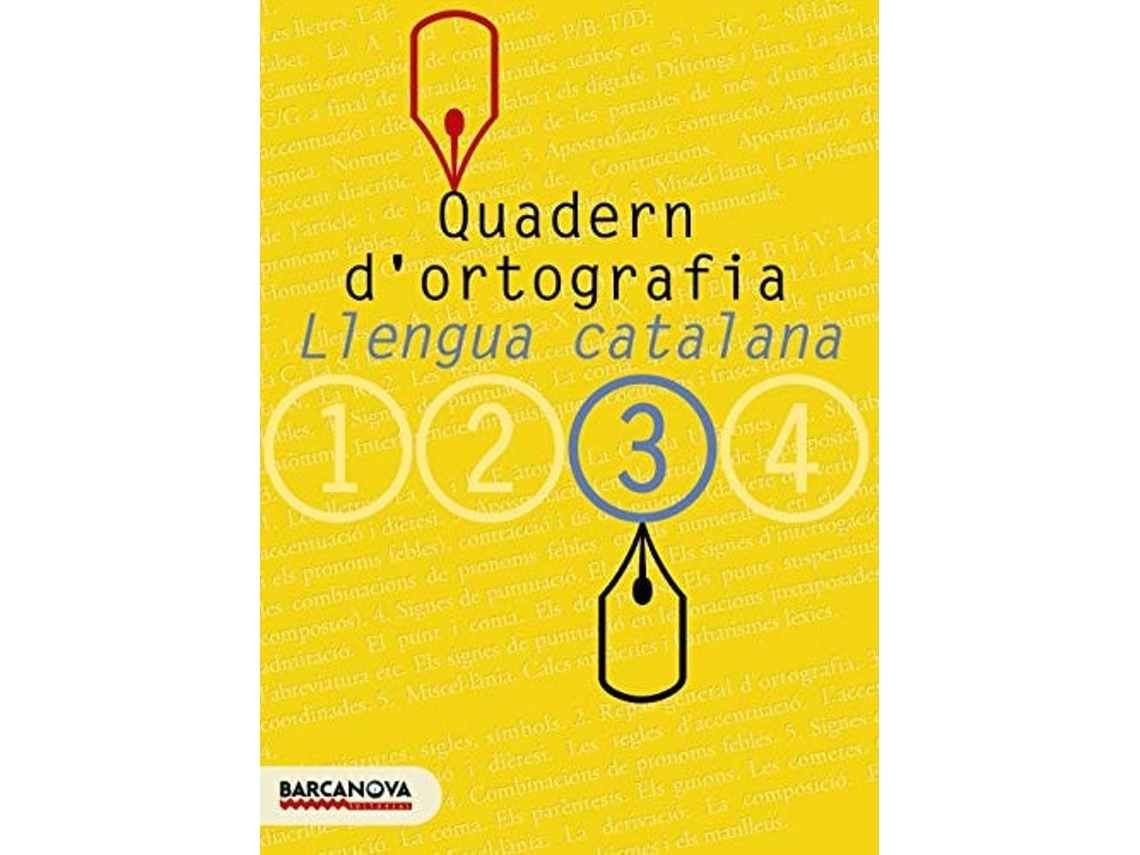 Livro Quadern D'Ortografia 3 de Dolors Clota Garcia, Carme Guillamon Villalba (Espanhol)