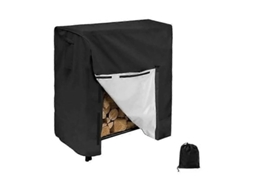 Rebe-funda Para Estantería De Leña 420d Oxford 43×26×48 Pulgadas Resistente Al Agua Y Polvo Sin Estante