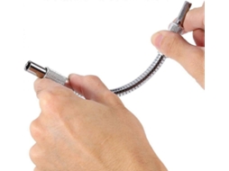 Conector Flexível de Parafuso de Extensão 1/4" para Portabrocas com Cabo Flexível | S/MARCA
