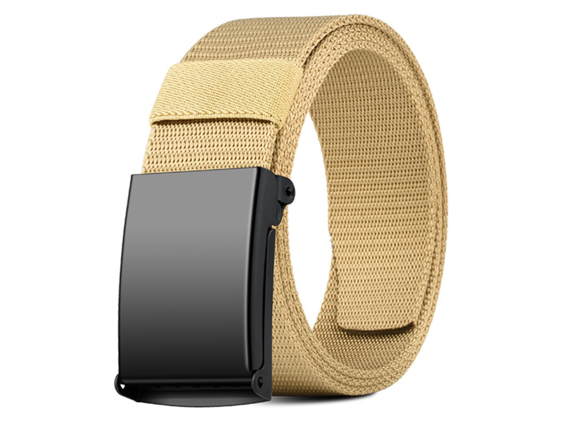 Cinto Masculino de Nylon com Fivela de Catraca Automática, 125cm, Ajustável, Presente para Homem STELASPLEN