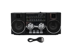 Rádio EOOCOO (caixa de Som Bluetooth de Rádio de Banda Completa)