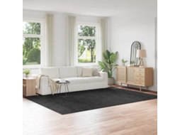 Vidaxl Tapete Shaggy Antiderrapante Cinzento-escuro 240 X 340 Cm Pp